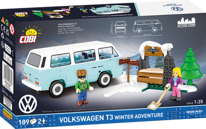 COBI Volkswagen T3 Winter Adventure Set 24639