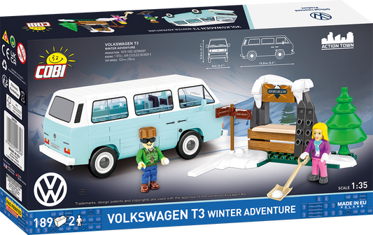 COBI Volkswagen T3 Winter Adventure Set 24639