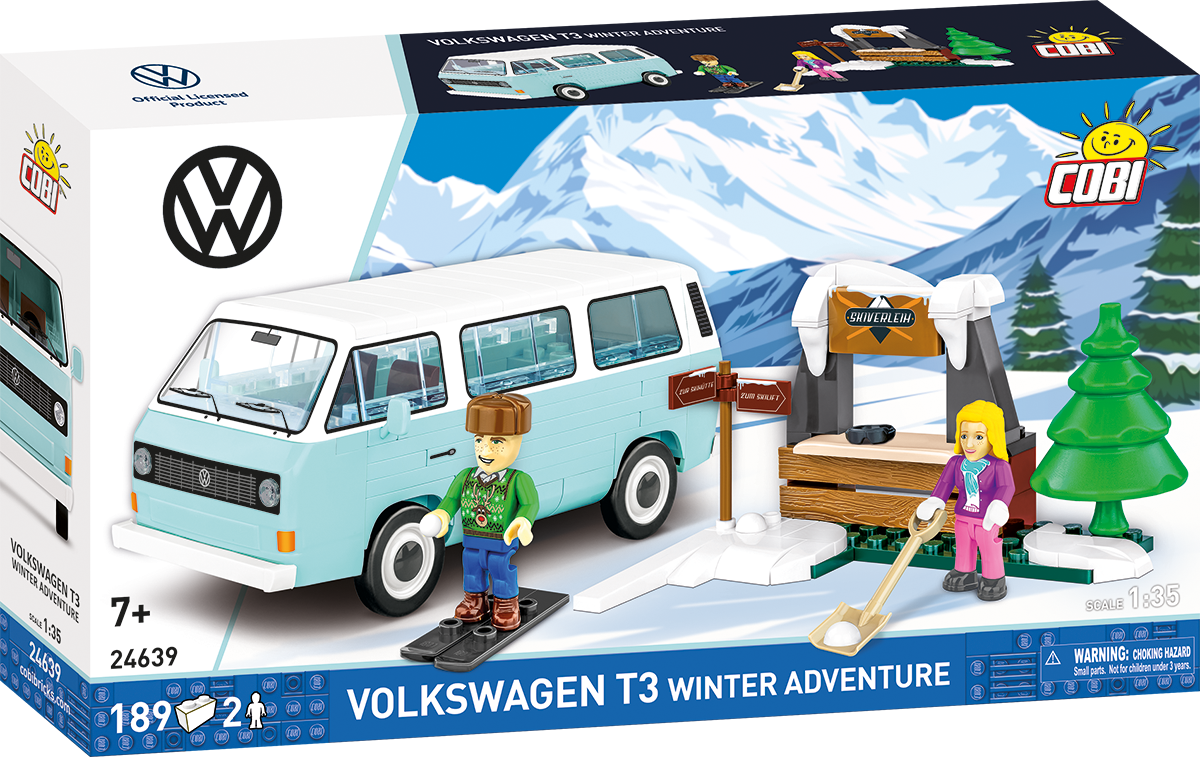 COBI Volkswagen T3 Winter Adventure Set 24639