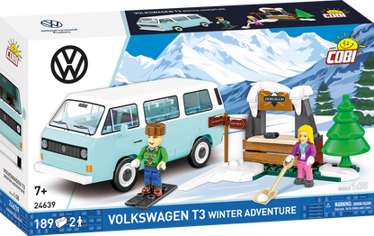 COBI Volkswagen T3 Winter Adventure Set 24639