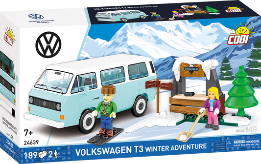 COBI Volkswagen T3 Winter Adventure Set 24639