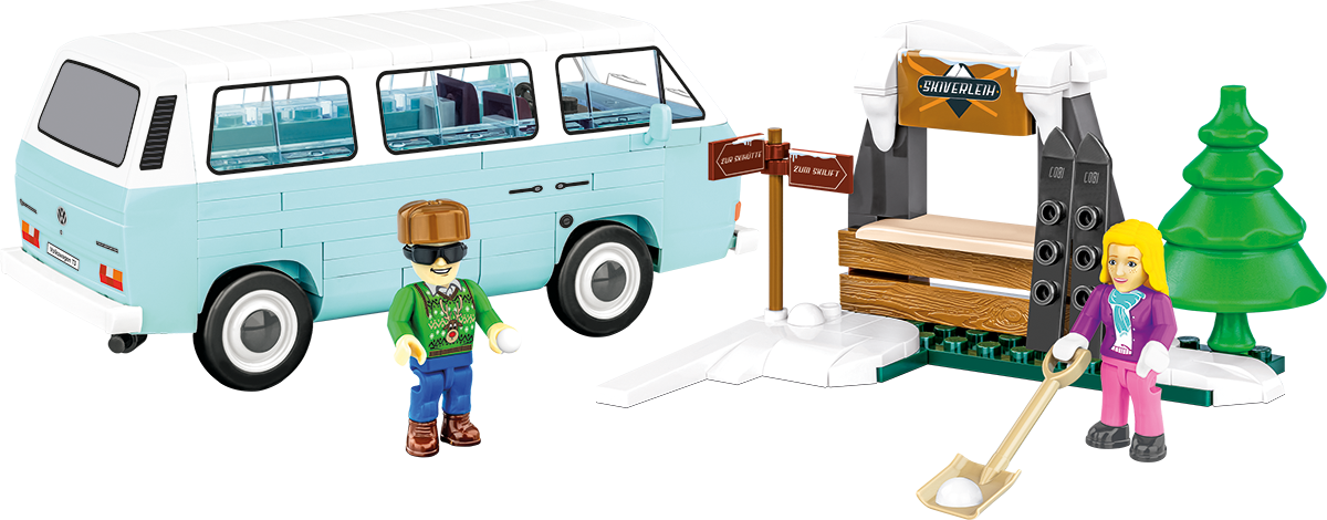 COBI Volkswagen T3 Winter Adventure Set 24639