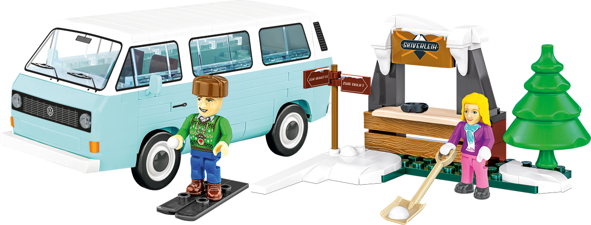 COBI Volkswagen T3 Winter Adventure Set 24639