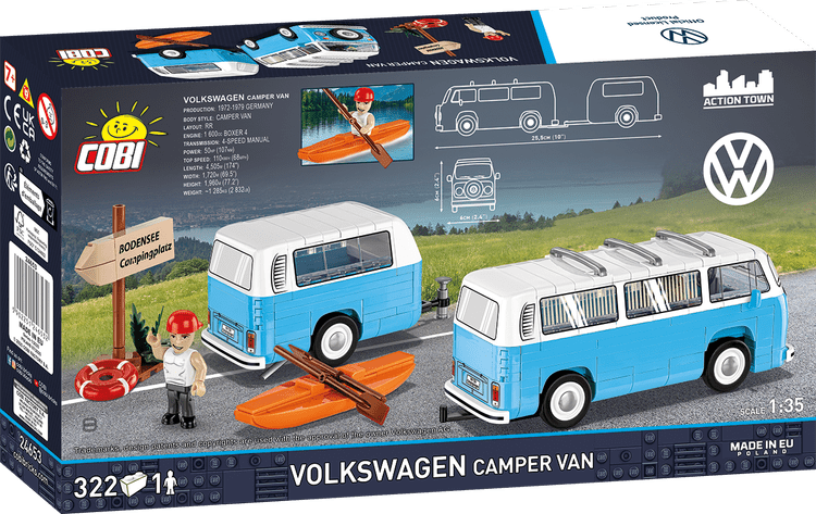 COBI Volkswagen Camper Van Set 24653