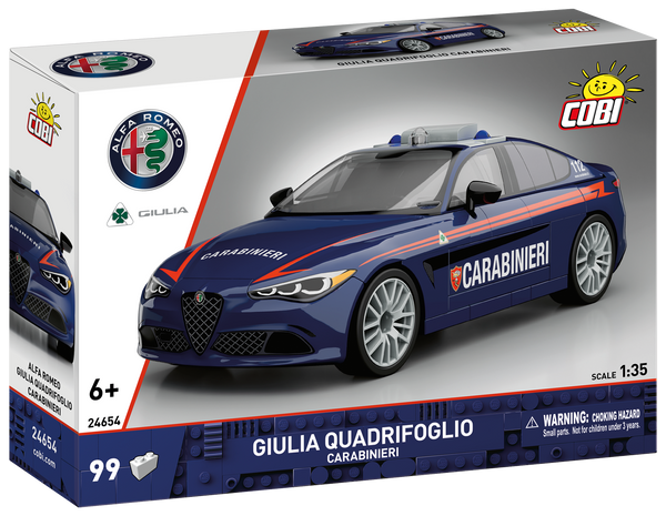 COBI Giulia Quadrifoglio Carabinieri Set 24654