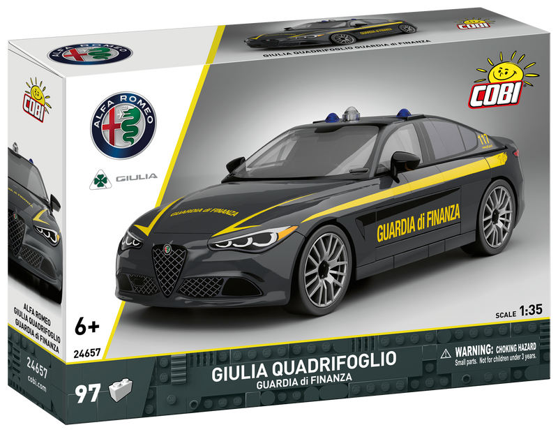 COBI Giulia Quadrifoglio Guardia di Finanza Set 24657