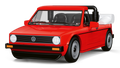 COBI Volkswagen Golf Cabriolet (1979-1993) Set 24660