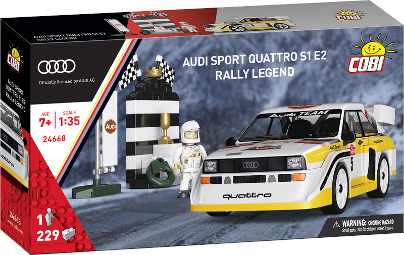 COBI Audi Sport Quattro S1 E2 Rally Legend Set 24668