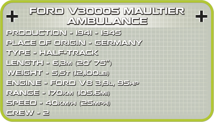 Ford V3000S Maultier Ambulance