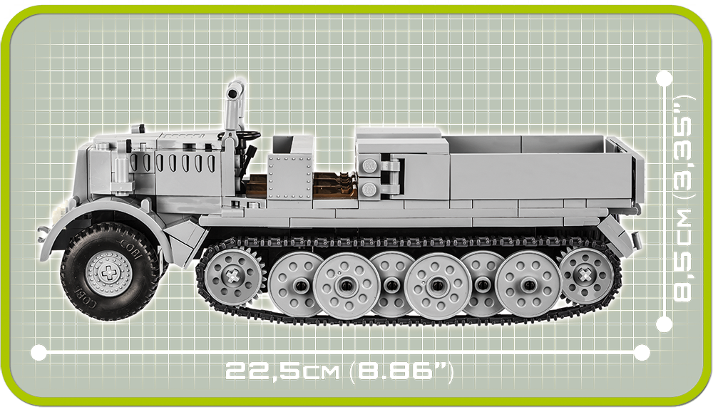 COBI Sd.Kfz 9 Famo #2522