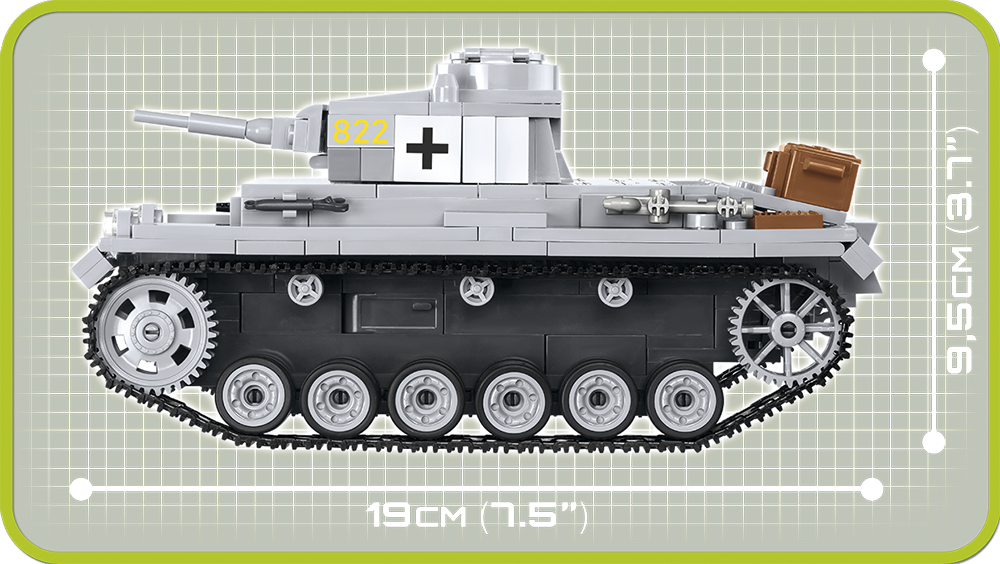 COBI Panzer III Ausf.E #2523