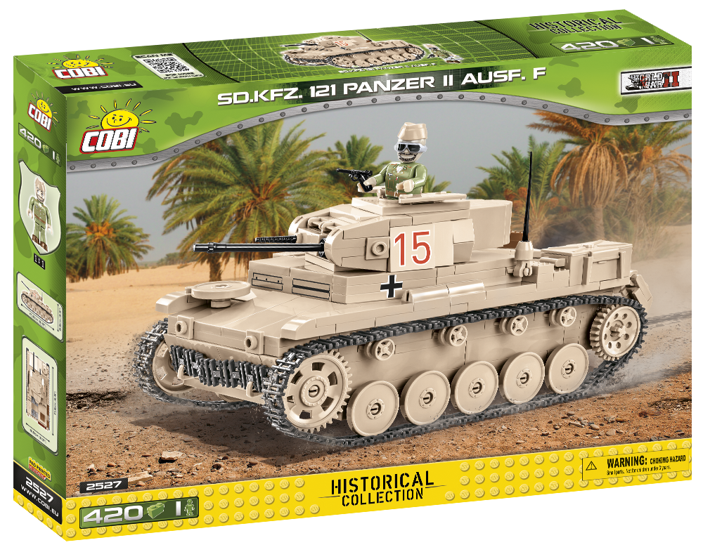 COBI Sd.Kfz.121 Panzer II Ausf. F #2527