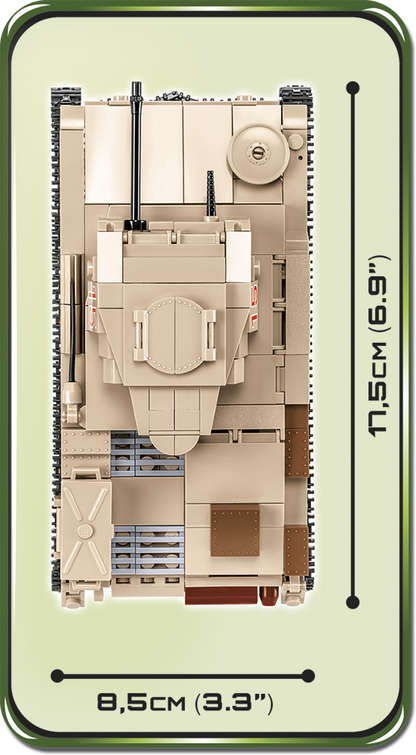 COBI Sd.Kfz.121 Panzer II Ausf. F #2527