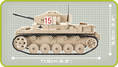 COBI Sd.Kfz.121 Panzer II Ausf. F #2527