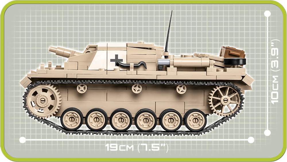 COBI Sturmgeschütz III Ausf. D #2529