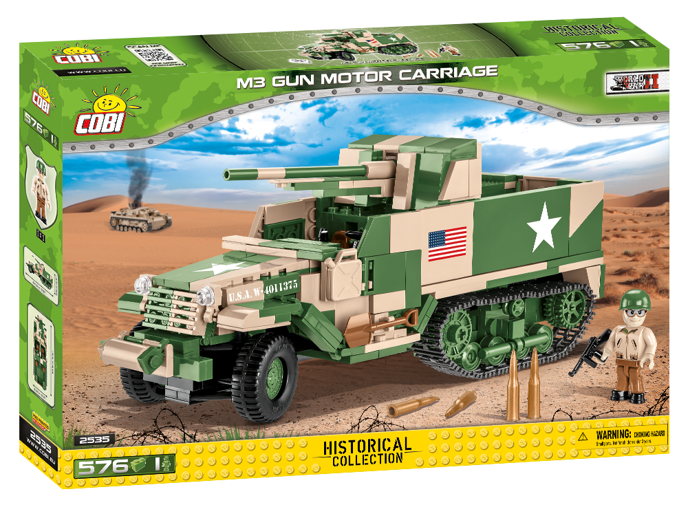 COBI M3 Gun Motor Carriage #2535