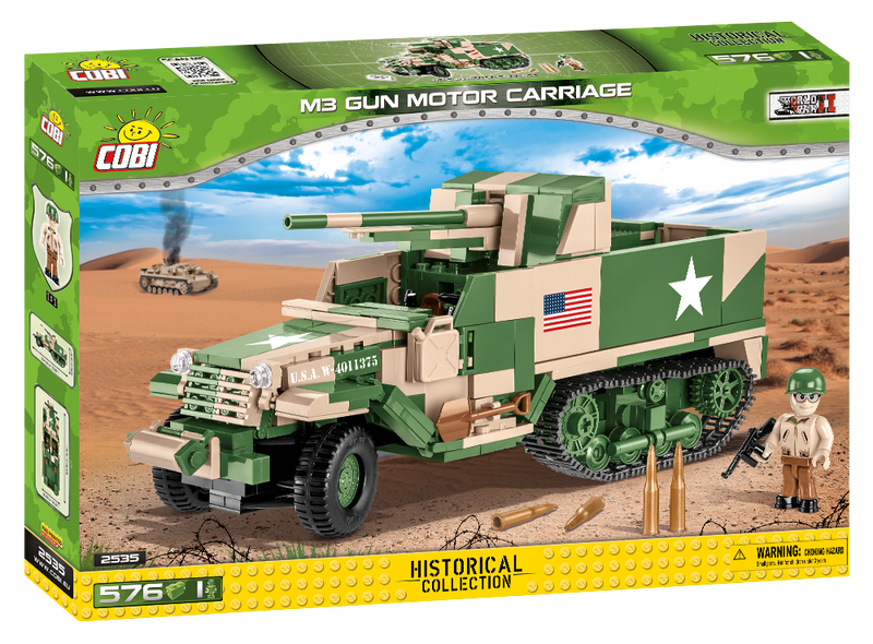 COBI M3 Gun Motor Carriage #2535