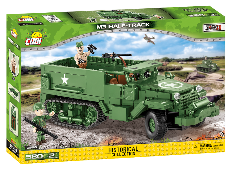 COBI M3 Half - Track Armored Personal Carrier #2536