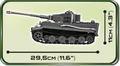 COBI Panzerkampfwagen VI Tiger Ausf.E #2538
