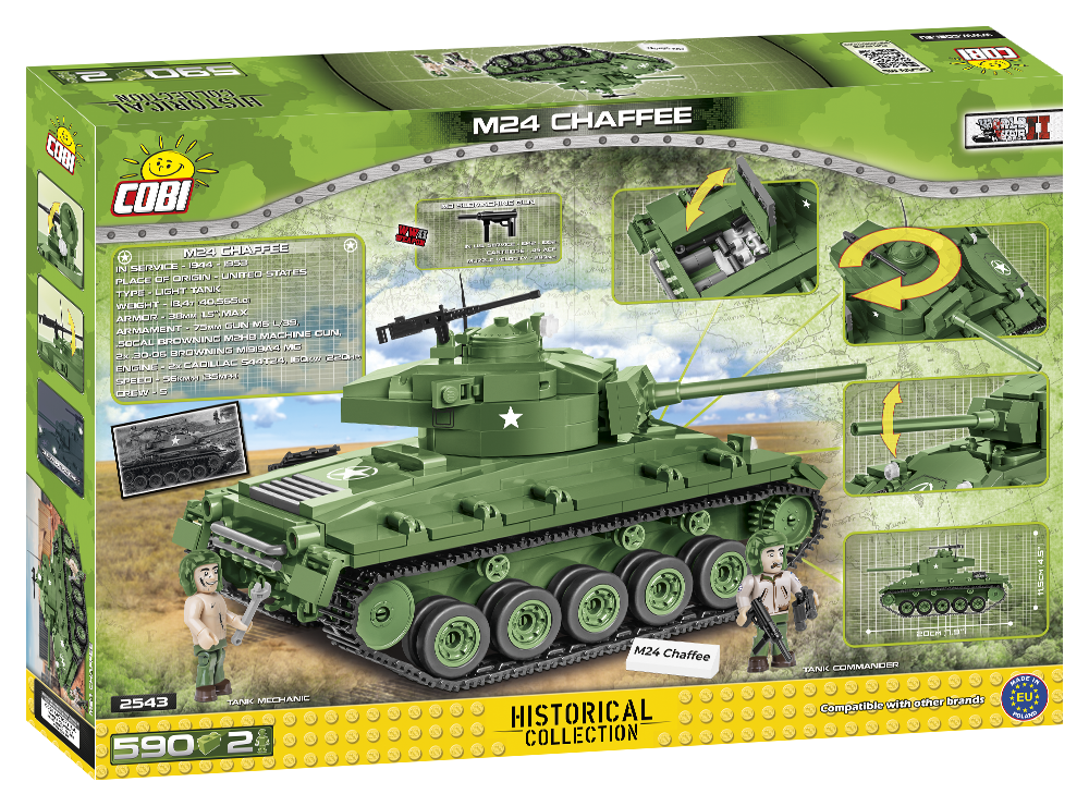 COBI M24 Chaffee #2543