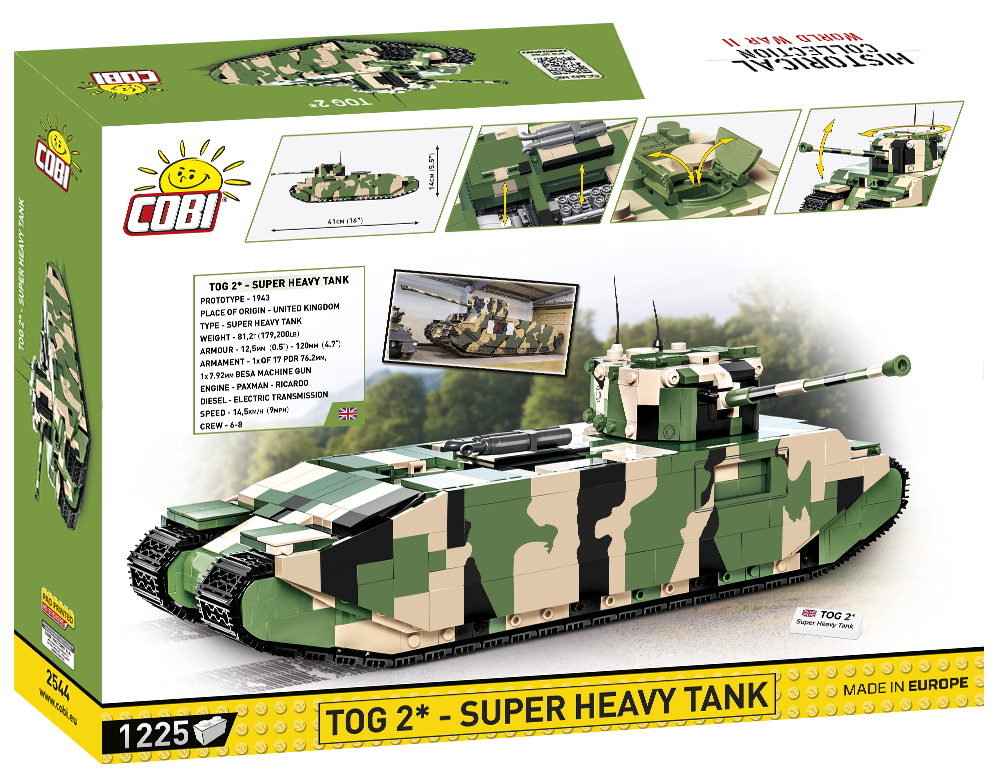 COBI TOG II* - Super Heavy Tank #2544