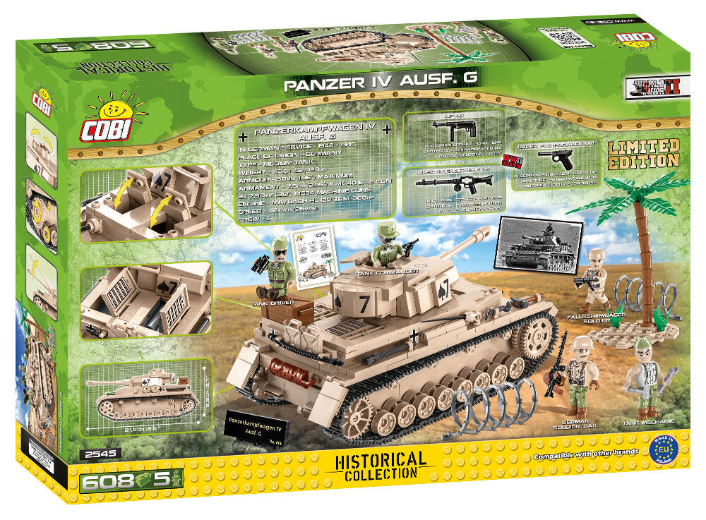 COBI Panzer IV Ausf.G - Limited Edition #2545