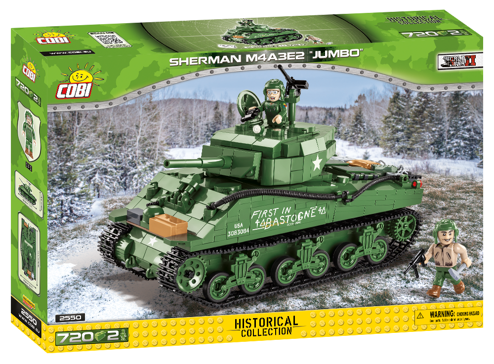 COBI Sherman M4A3E2 Jumbo #2550