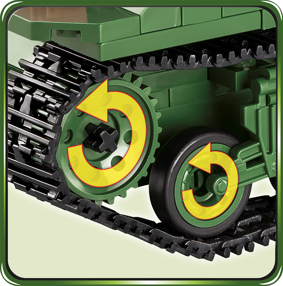 COBI Sherman M4A3E2 Jumbo #2550