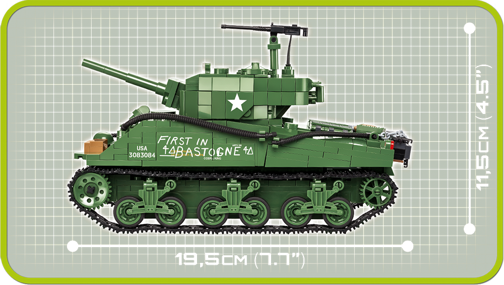 COBI Sherman M4A3E2 Jumbo #2550