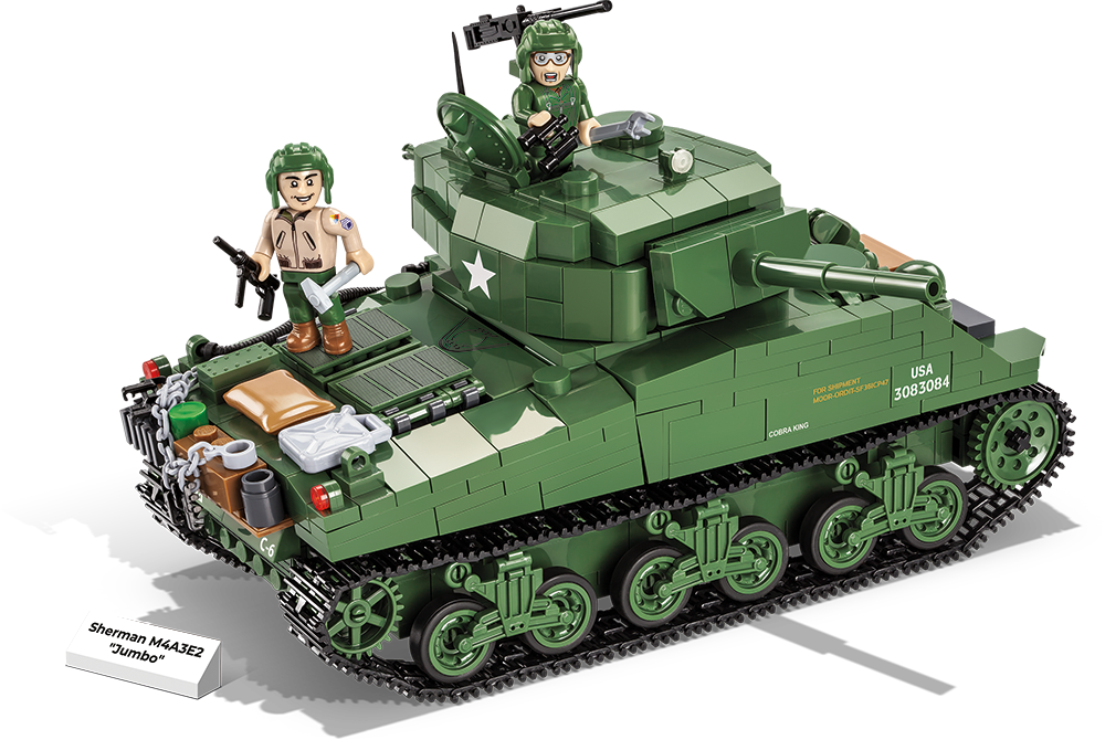 COBI Sherman M4A3E2 Jumbo #2550