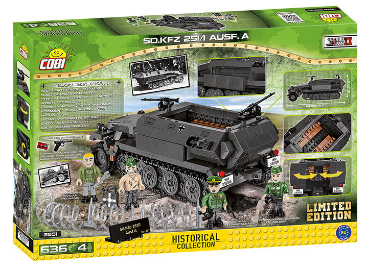 COBI Sd.Kfz. 251/1 Ausf. A - Limited Edition #2551