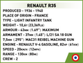 COBI Renault R35 #2553