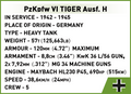 COBI Panzerkampfwagen VI Tiger 131 #2556