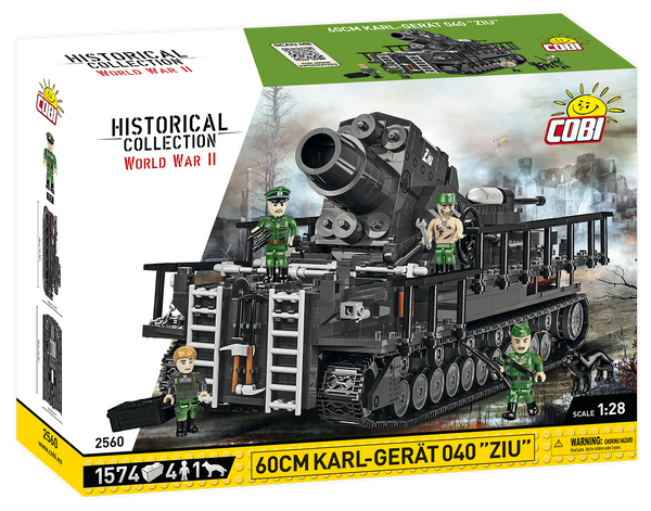 COBI 60 cm Karl-Gerät 040 ZIU #2560