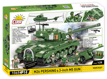 COBI M26 Pershing - 3-inch M5 Gun - Executive Edition #2563