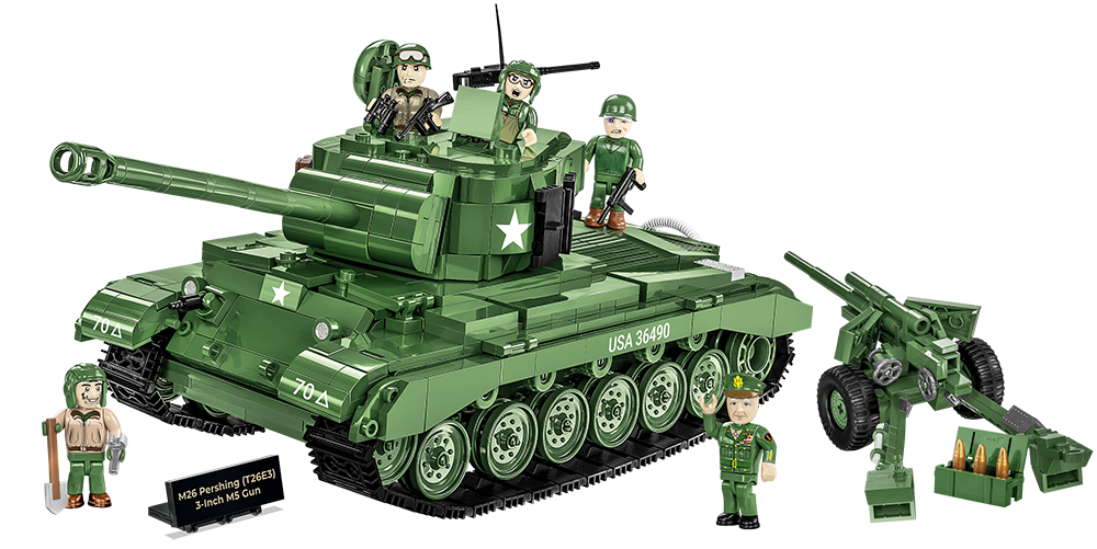 COBI M26 Pershing - 3-inch M5 Gun - Executive Edition #2563