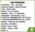 COBI M26 Pershing T26E3 #2564