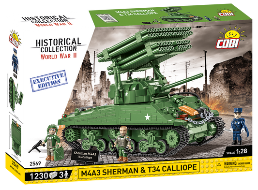 COBI M4A3 Sherman & T34 Calliope - Executive Editon #2569