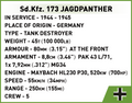 COBI Sd.Kfz.173 Jagdpanther #2574