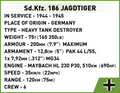 COBI Sd.Kfz. 186 - Jagdtiger #2580