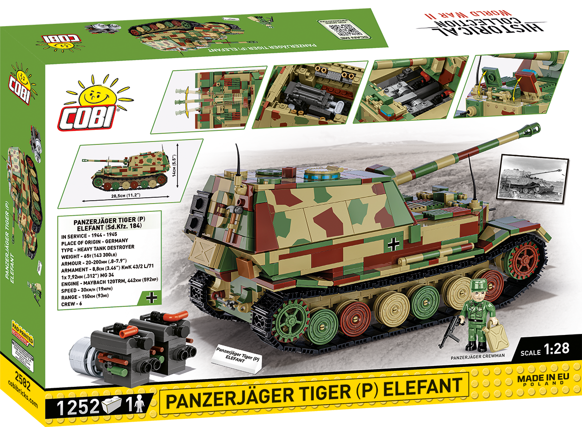 COBI Panzerjäger Tiger (P) Elefant #2582