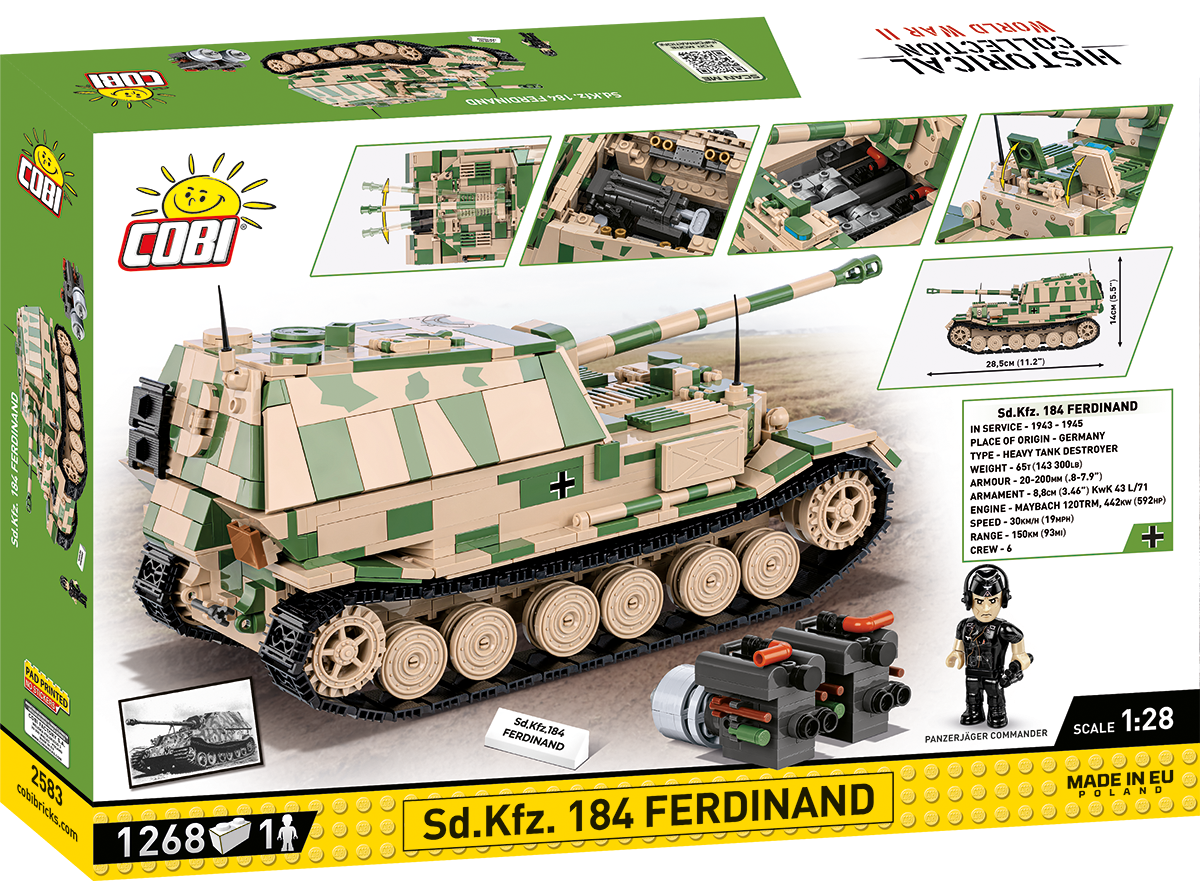 COBI Sd.Kfz. 184 Ferdinand #2583