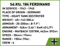 COBI Sd.Kfz. 184 Ferdinand #2583
