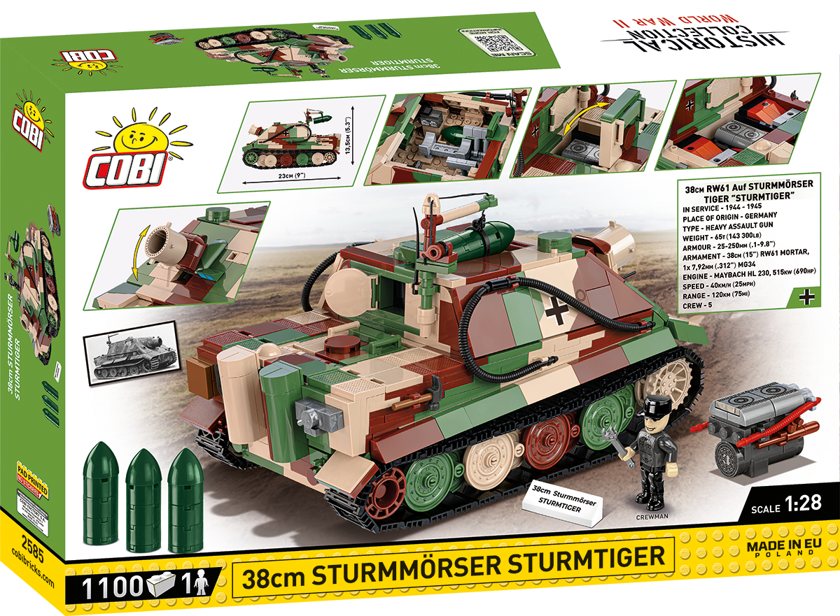 COBI 38 cm Sturmmörser Sturmtiger #2585