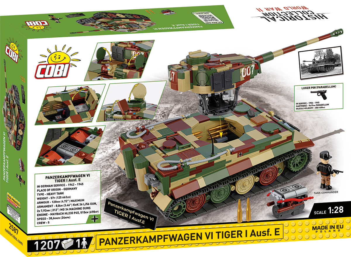 COBI Panzerkampfwagen VI Tiger I Ausf. E - Executive Edition #2587