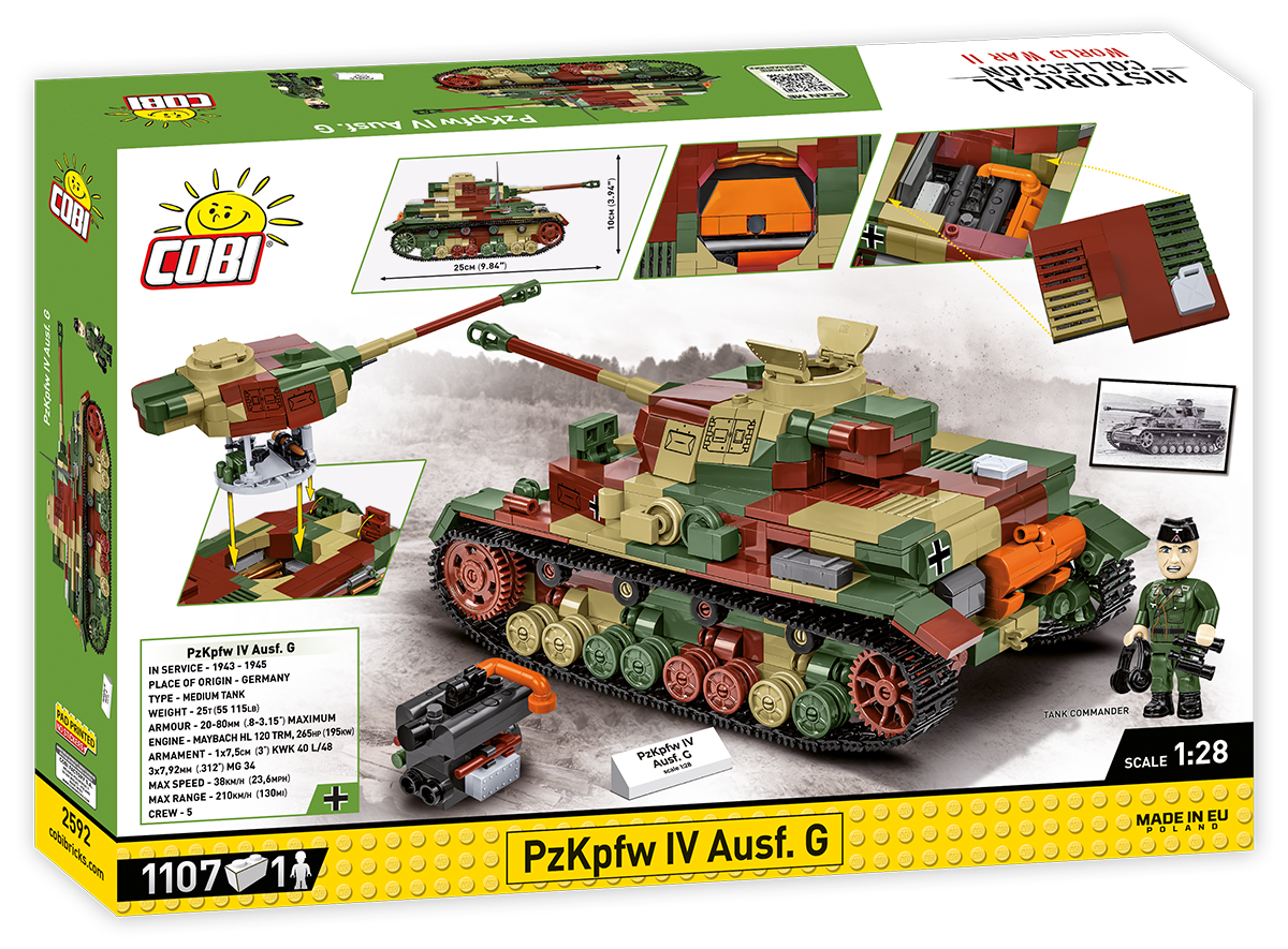 COBI PzKpfw IV Ausf. G #2592