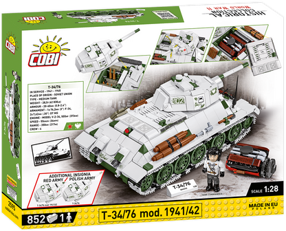 COBI T-34/76 mod. 1941/42 Set 2595