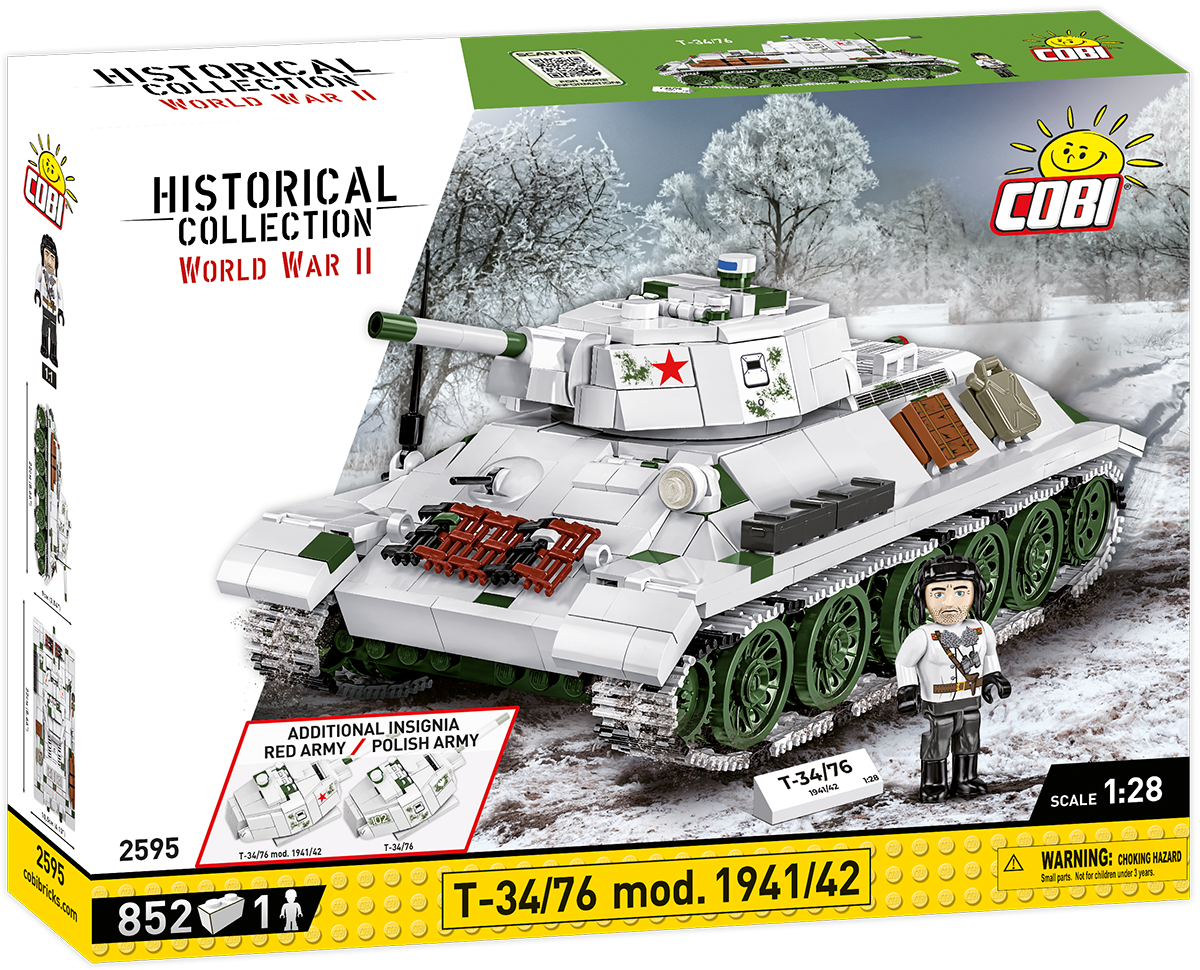 COBI T-34/76 mod. 1941/42 Set 2595