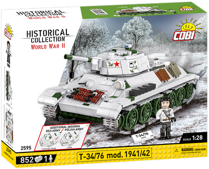 COBI T-34/76 mod. 1941/42 Set 2595