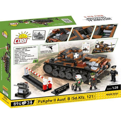 COBI PzKpfw II Ausf.B (Sd.Kfz.121) - Limited Edition Set 2596